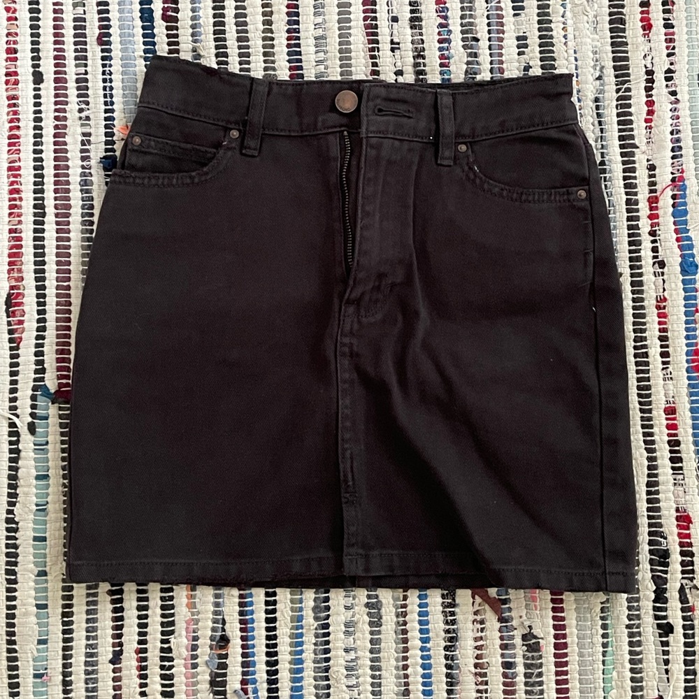 Billabong Black Denim Skirt